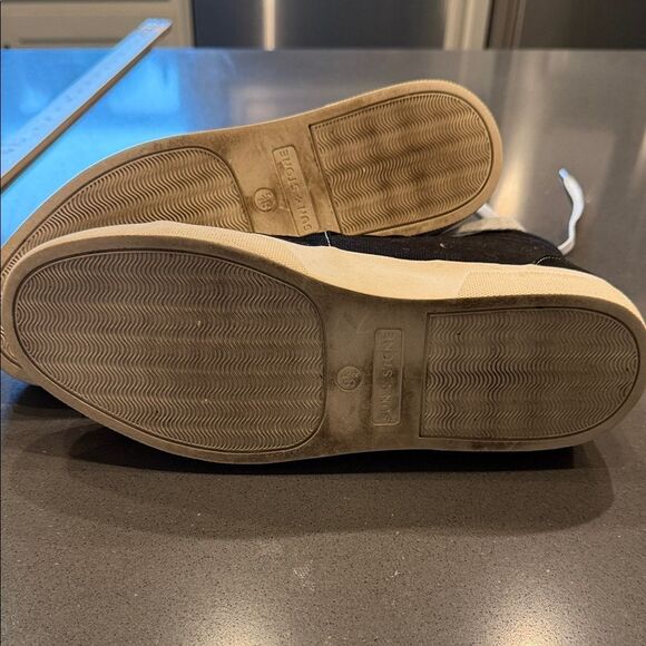 Sun + Stone Black and White high top sneakers women’s sz 8.5 - Picture 7 of 10